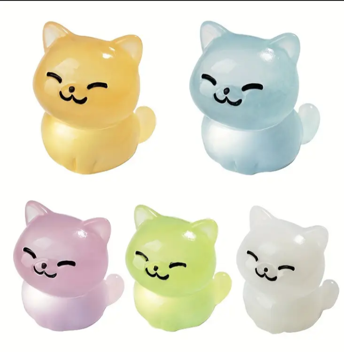 Glow in the dark cat's