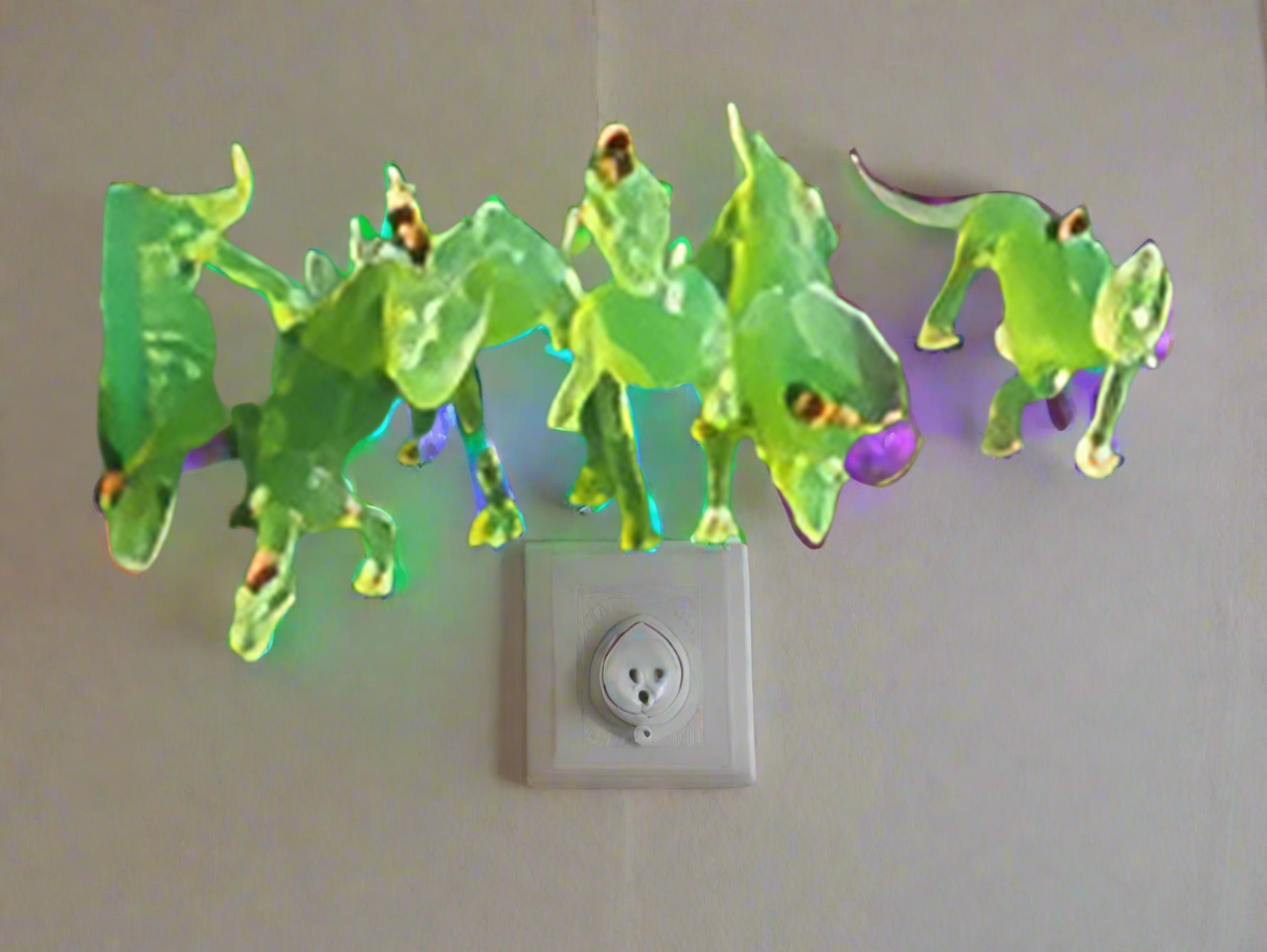 Glow dinosaur