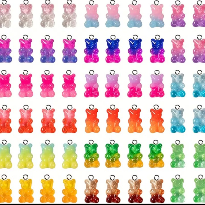 Gummy bear charms