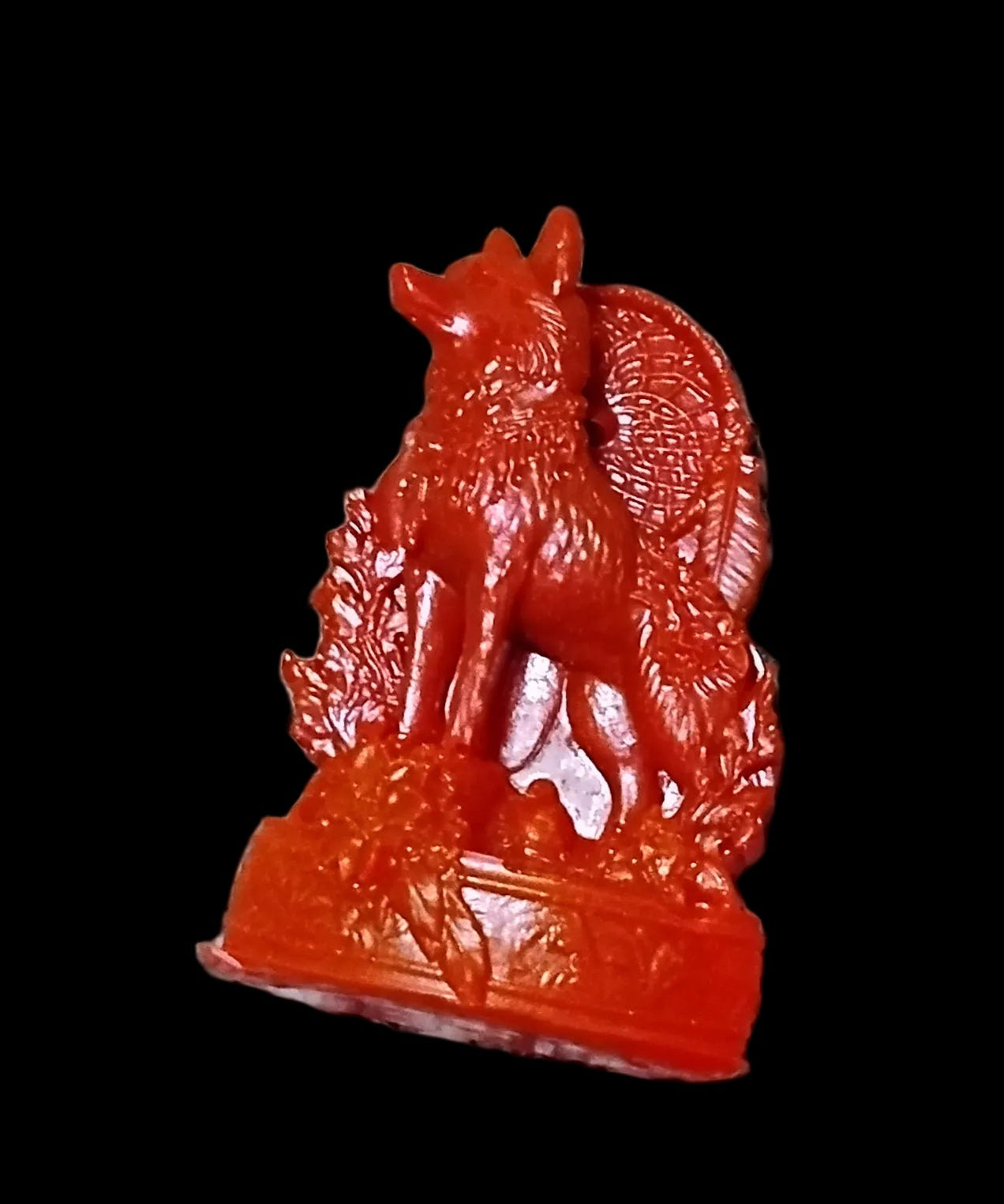 Wolf statue