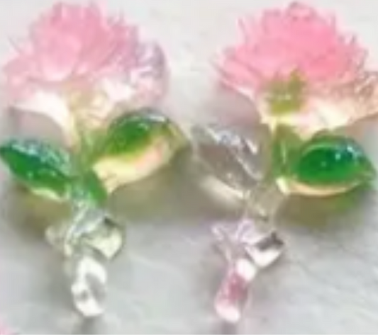 Mini roses charms