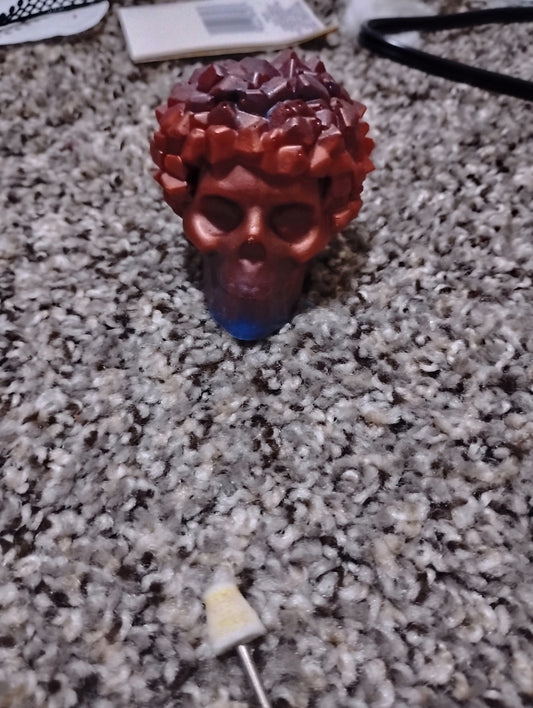 skull afro