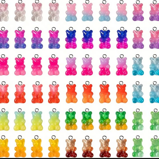 Gummy bear charms