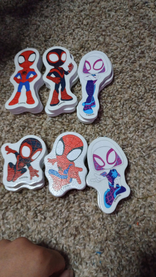 Spiderman keychains